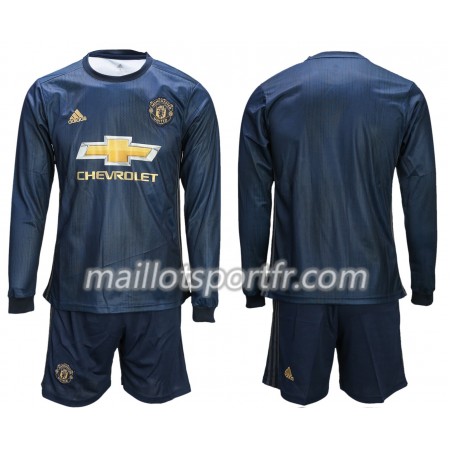 Maillot de Foot Manchester United Enfant Troisieme 2018/19 ML Maillot de Foot Manchester United Enfant Troisieme 2018/19 ML